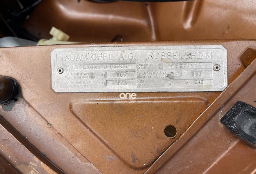 OPEL Rekord 1974